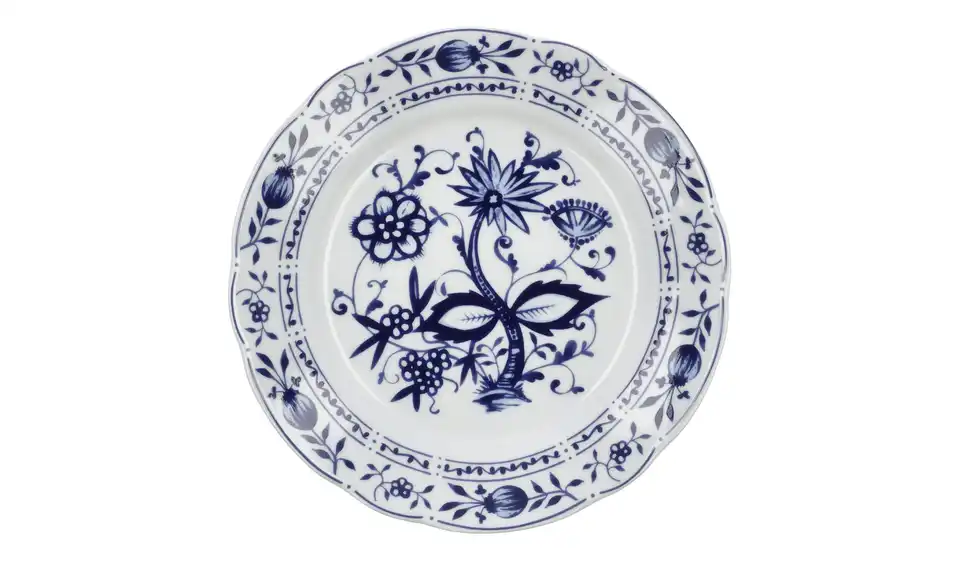 Kahla Speiseteller "Rosella" Zwiebelmuster Speiseteller Ø 23,6 cm