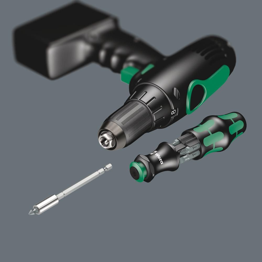Wera Kraftform Kompakt 28 ZB Schroevendraaier met Bitmagazijn 6-delig - 05073240001