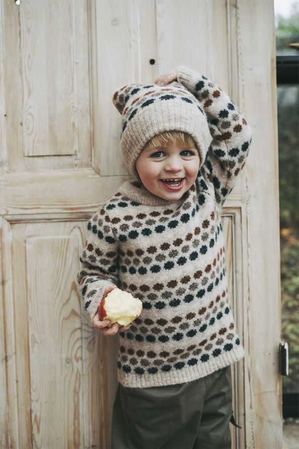 Fliink STAR DOT PULLOVER Sandshell multi