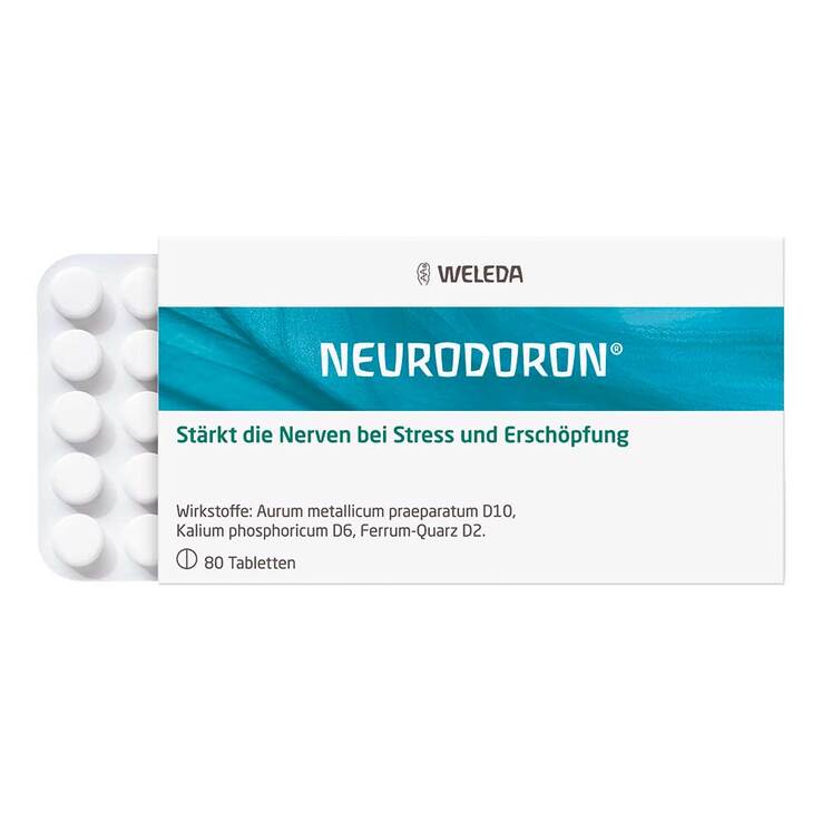 Neurodoron Tabletten bei Stress, innere Unruhe, 80 St