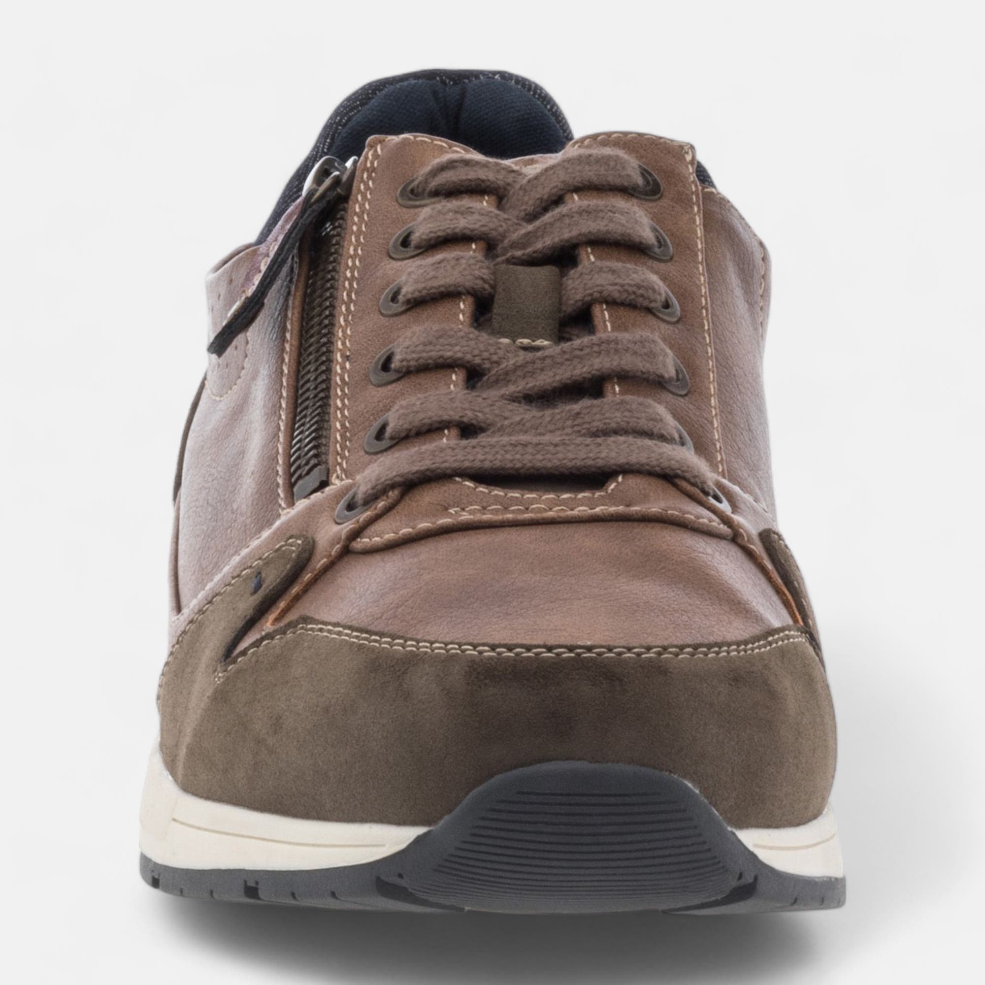 Baskets basses Homme cognac