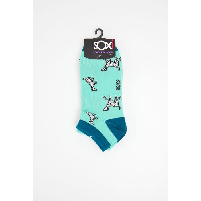 sOxi-2-pack sneakersokken dalmatiër - sOxi
