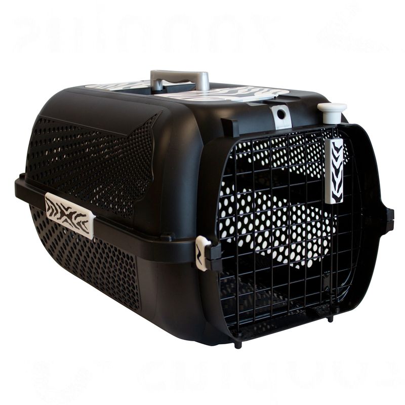 Cage de transport Catit White Tiger Voyageur, noir à prix discount sur bitiba.fr