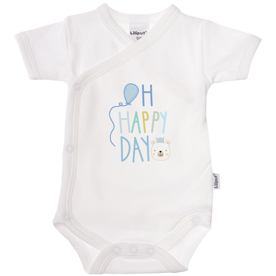 Liliput Wickelbody (Set, 2-tlg.) weiss-hellblau