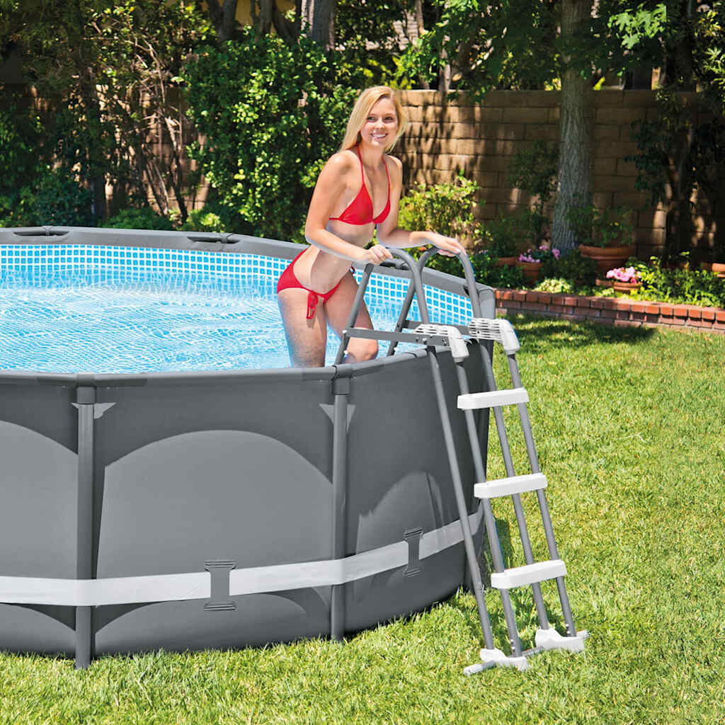 Intex 3-traps zwembadladder, 91-107 cm