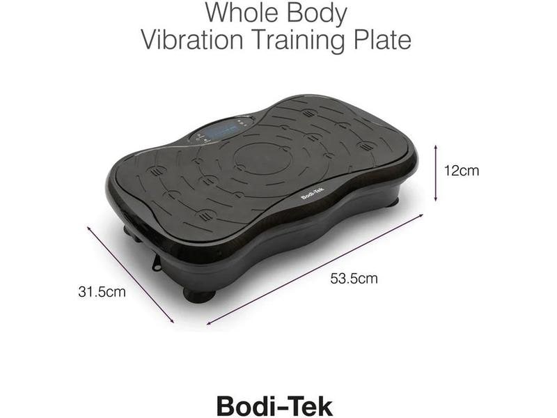 Bodi-Tek Vibrationstrainer BT-VIBT EU Ganzkörper-Vibrationstrainingsplatte bis 120 kg