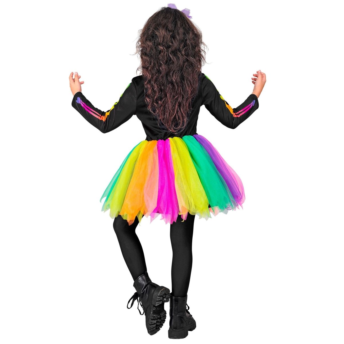 Halloween Jurk Gekleurd Skelet