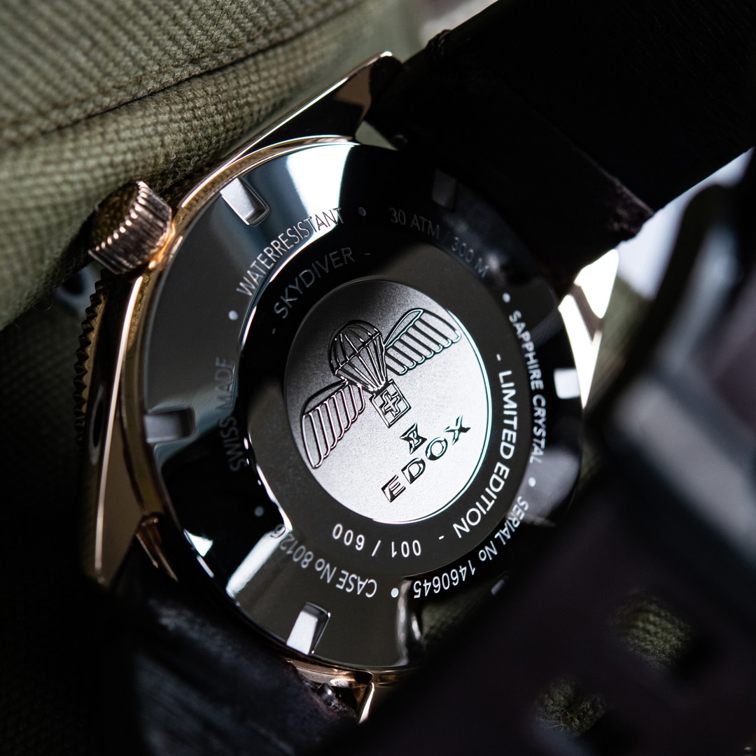 Edox SkyDiver Date Automatic Limited Edition