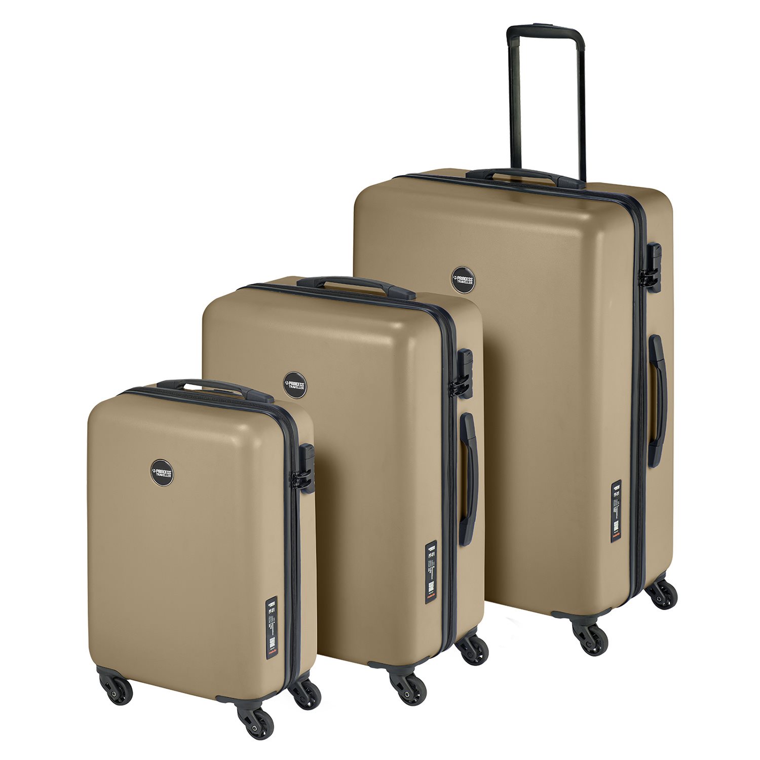 Princess Traveller PT-01 Large Trolley pristine bronze