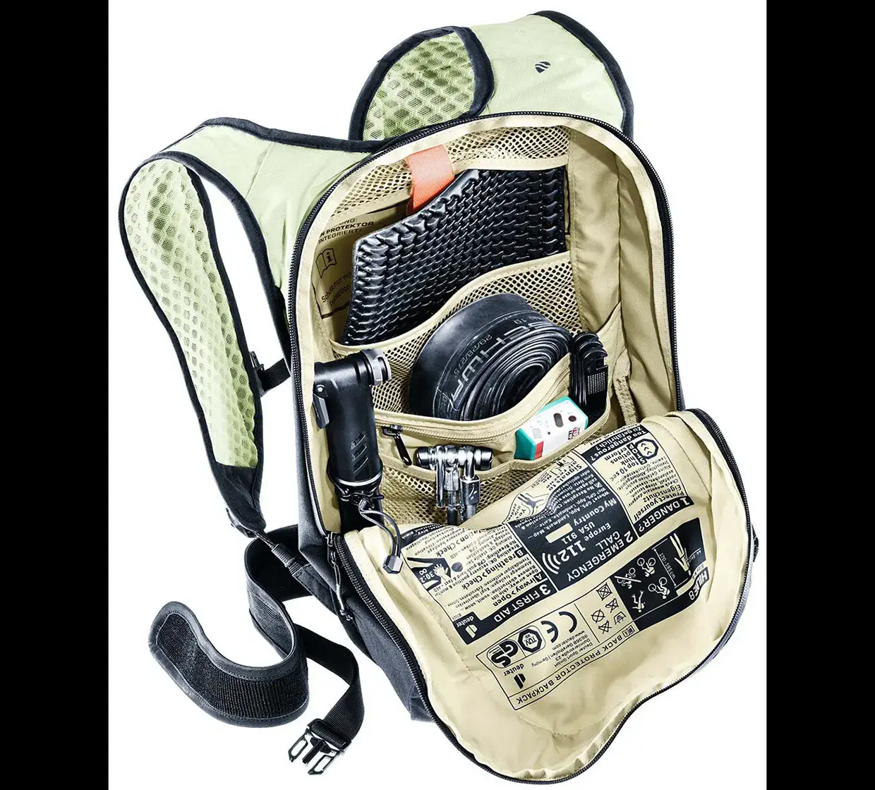 Deuter Hiline 8 Fietsrugzak Groen/Grijs