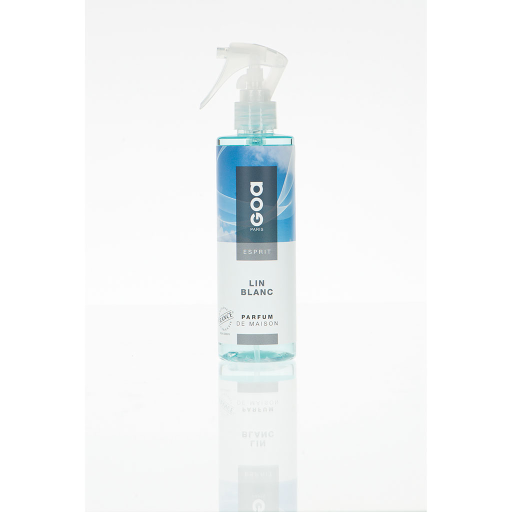 Vaporisateur parfum d'ambiance Esprit Lin blanc 250ml - GOA