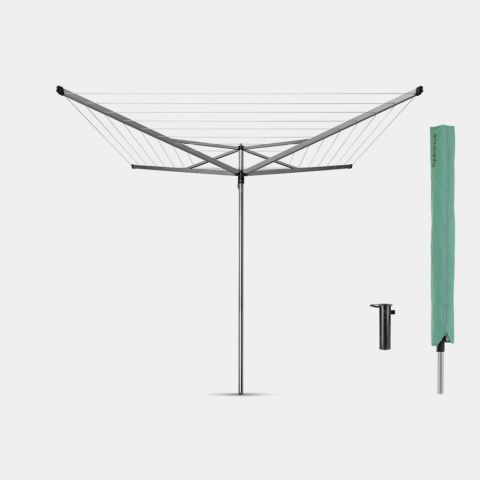 Droogmolen Essential, 40 meter met bodemhuls, doorsnede 35 mm, met hoe