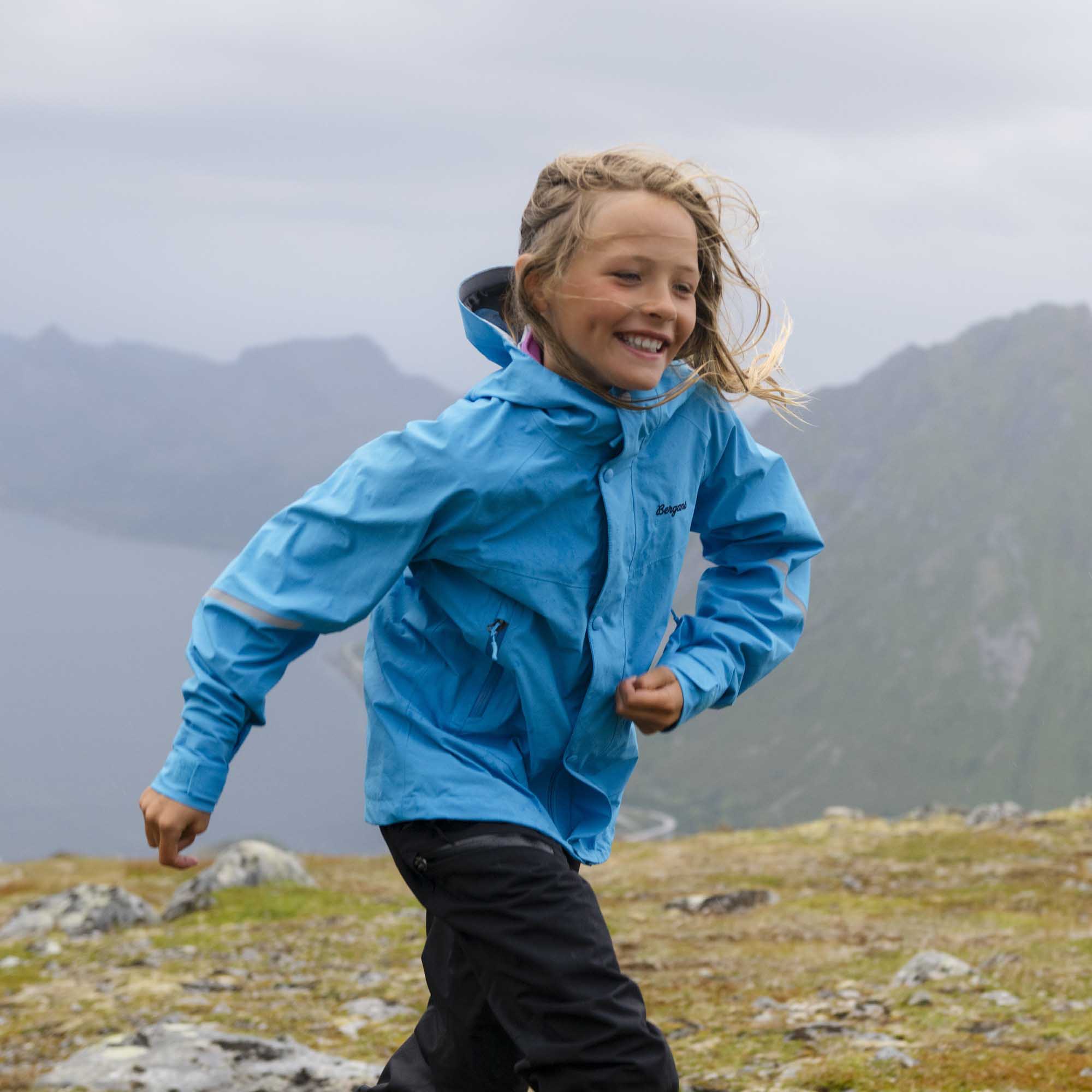 Junior 3L Shell Jacket Aqua Lagoon