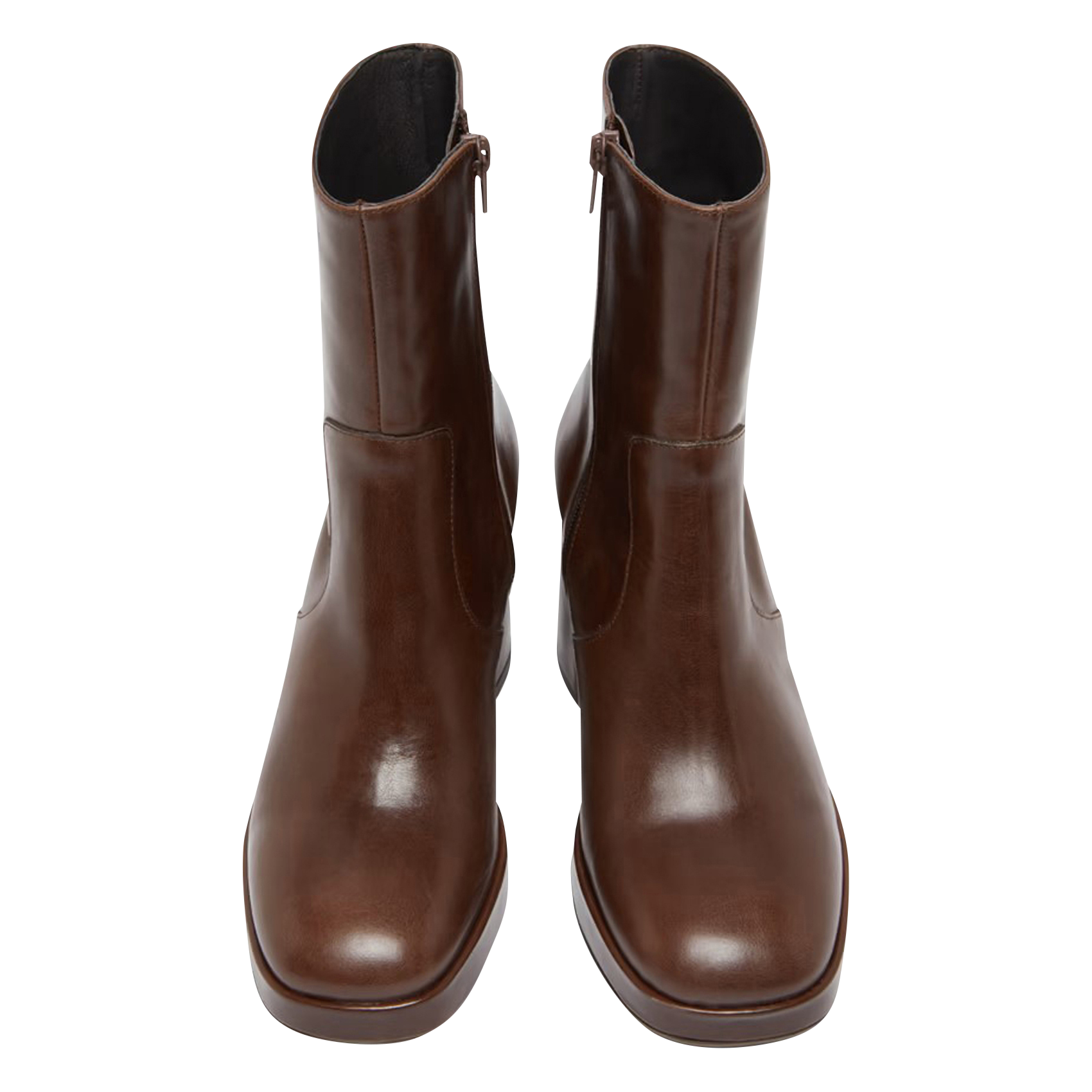 VESNA - Bottines en cuir | Marron