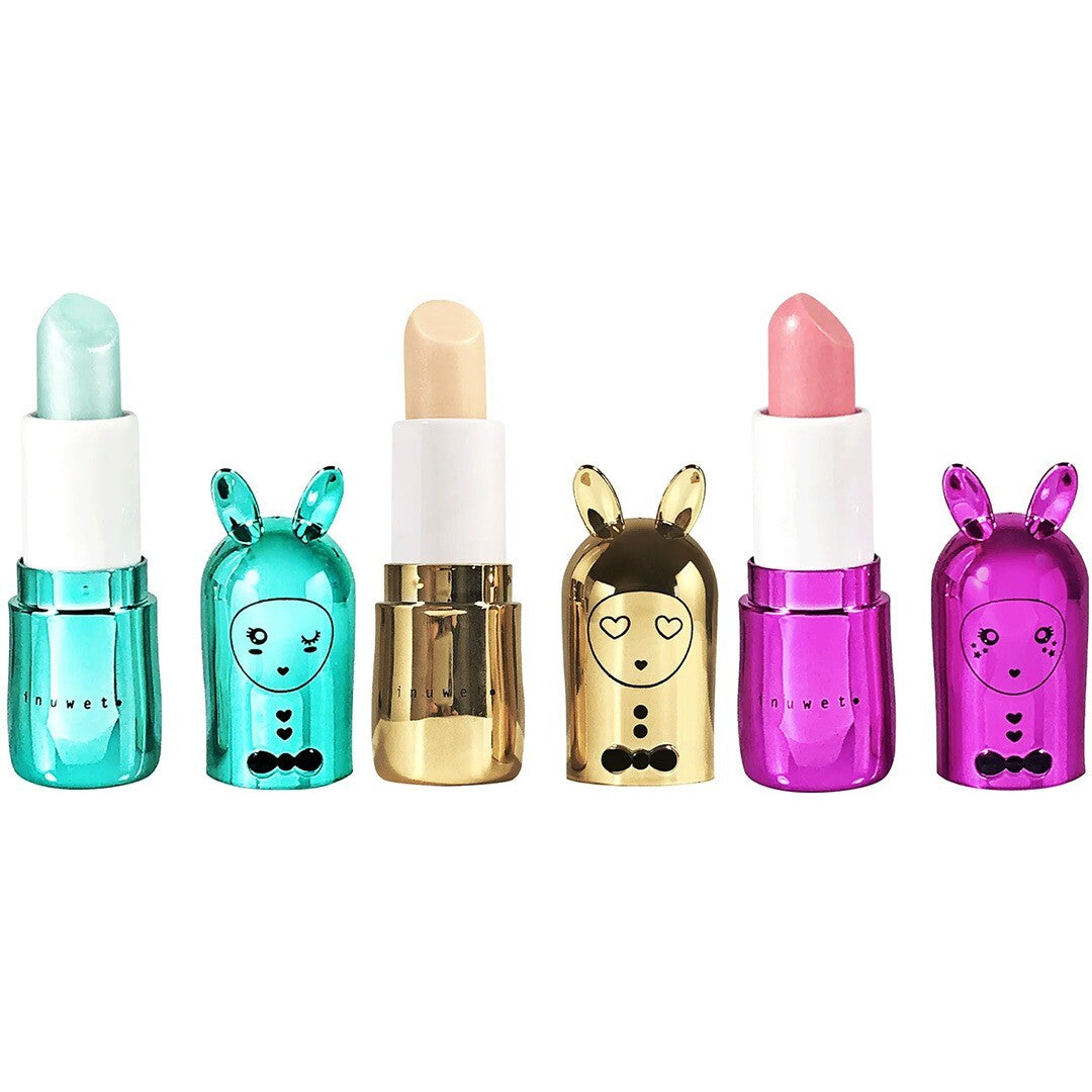 Inuwet lippenbalsem giftset trio - rainbow