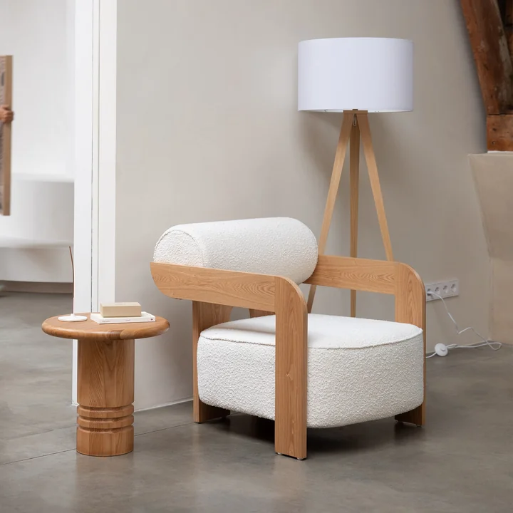 Zuiver - Oolong Lounge Chair, beige