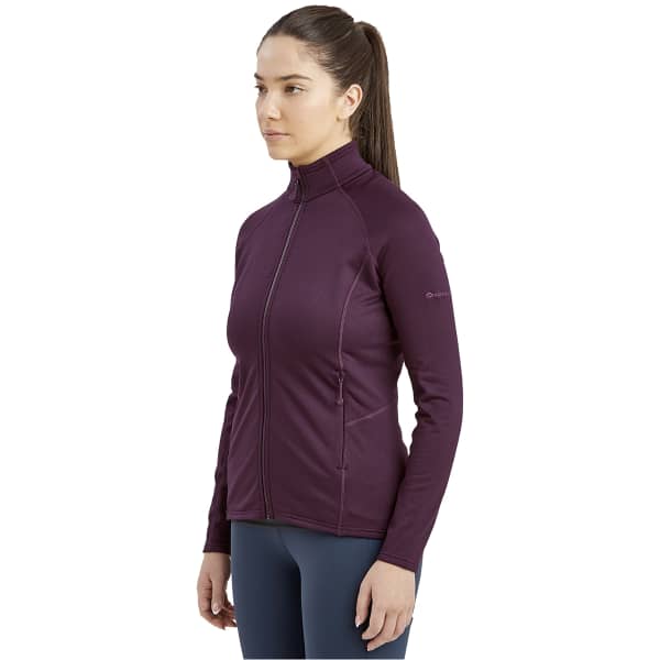 Veste polaire randonnée MONTANE W PROTIUM JACKET SASKATOON BERRY SASKATOON BERRY