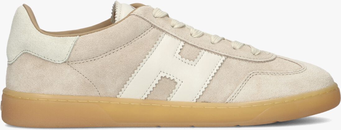 beige hogan lage sneakers hogan cool allacciato h