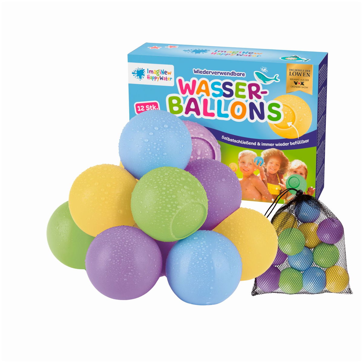 ImagiNew PlayhomeImagiNew Playhome   Happy Water Wasserballons 12 Stück