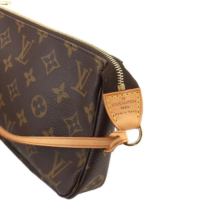 Louis Vuitton Vintage Louis Vuitton Pochette Accessoires Brown
