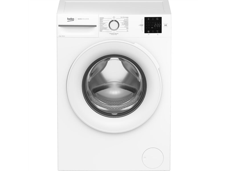 Beko Waschmaschine WM105 Links Frontloader mit Beladungskapazität von 9 kg