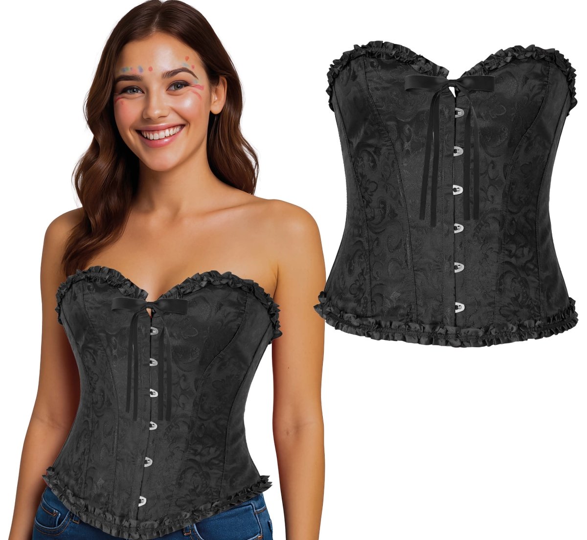 Zwarte Corset