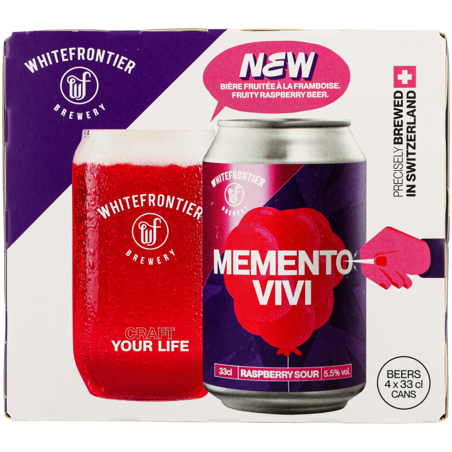 Whitefrontier Memento Vivi Dose 4x33CL -132cl