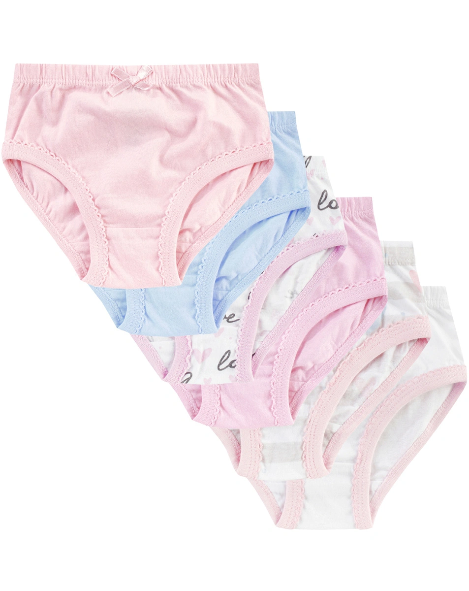 Slip LOVELY DAY 6er-Pack in rosa
