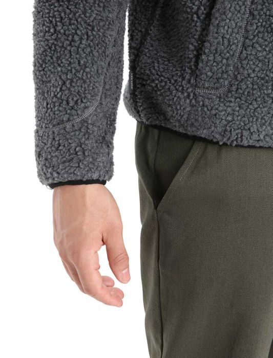 ICL RealFleece Sherpa LS Half Zip Men herretrøje