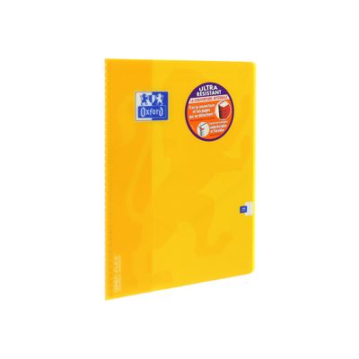 Oxford Openflex - Cahier polypro à spirale 24 x 32 cm - 100 pages - grands carreaux (Seyes) - disponible dans différentes couleurs