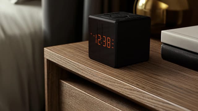 Philips R4500 digital clockradio (sort)