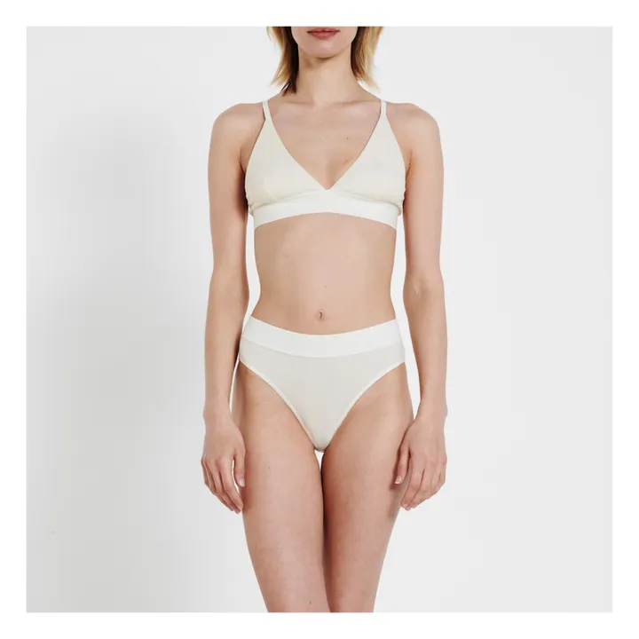 Baserange Culotte Elastic Bell | Ecru