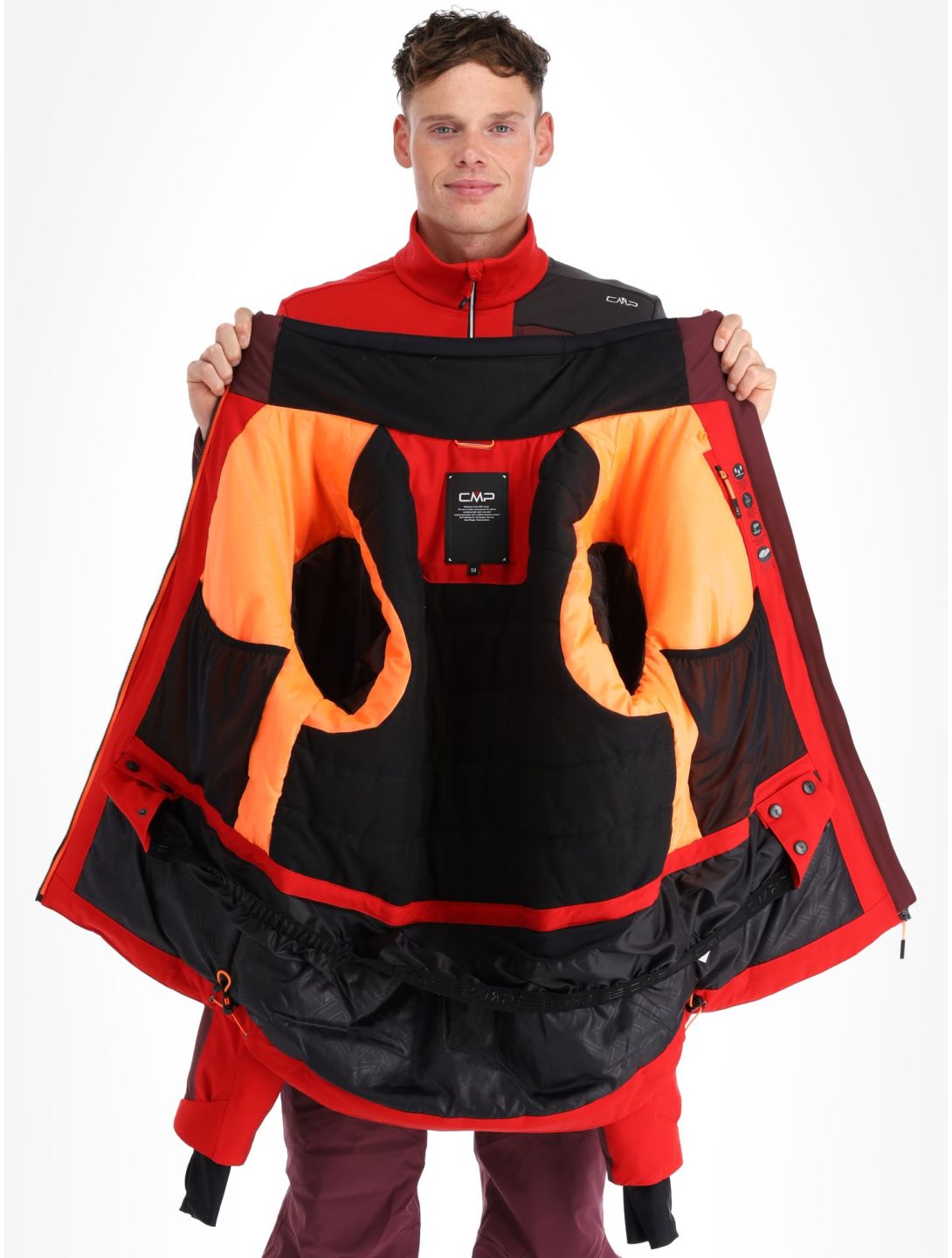 33W0807 ski-jas heren