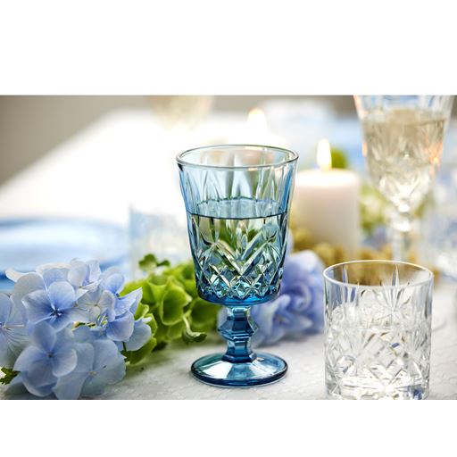 Lyngby Glas Sorrento 4-pak Vinglas, Grøn, 29 cl