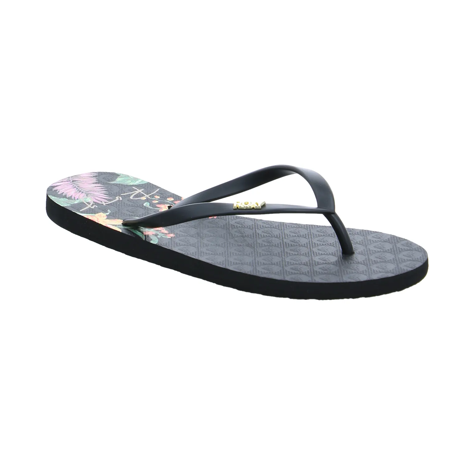 ROXY Badeschuhe unisex Schwarz Synthetik