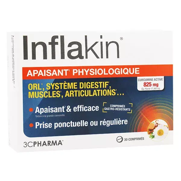 3C Pharma Inflakin 30 comprimidos