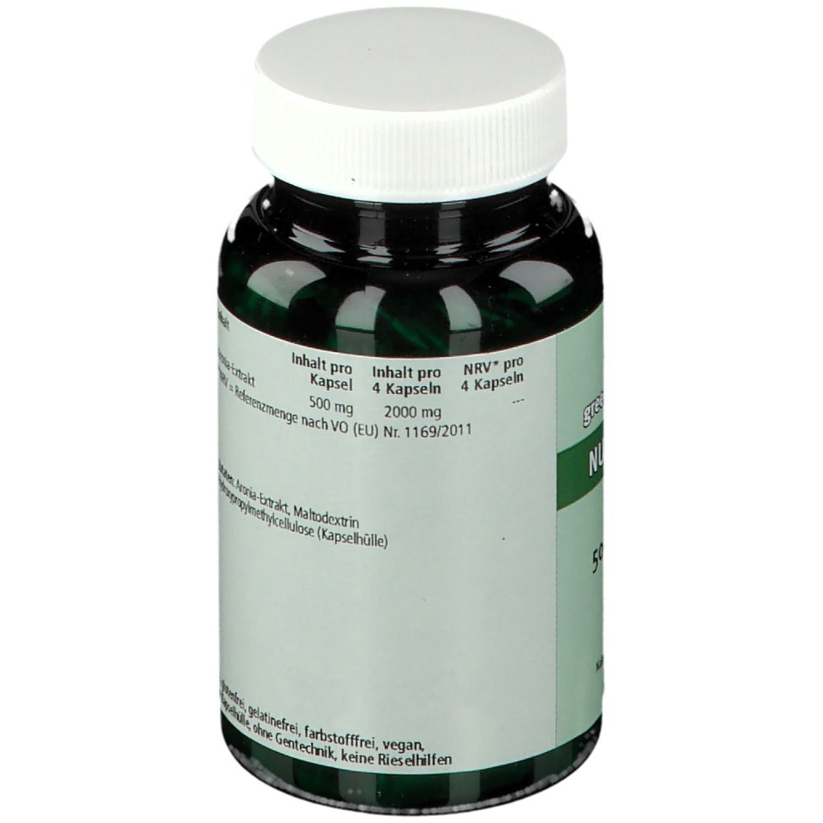 green line NUTRITHEKE ARONIA 500 EXTRAKT