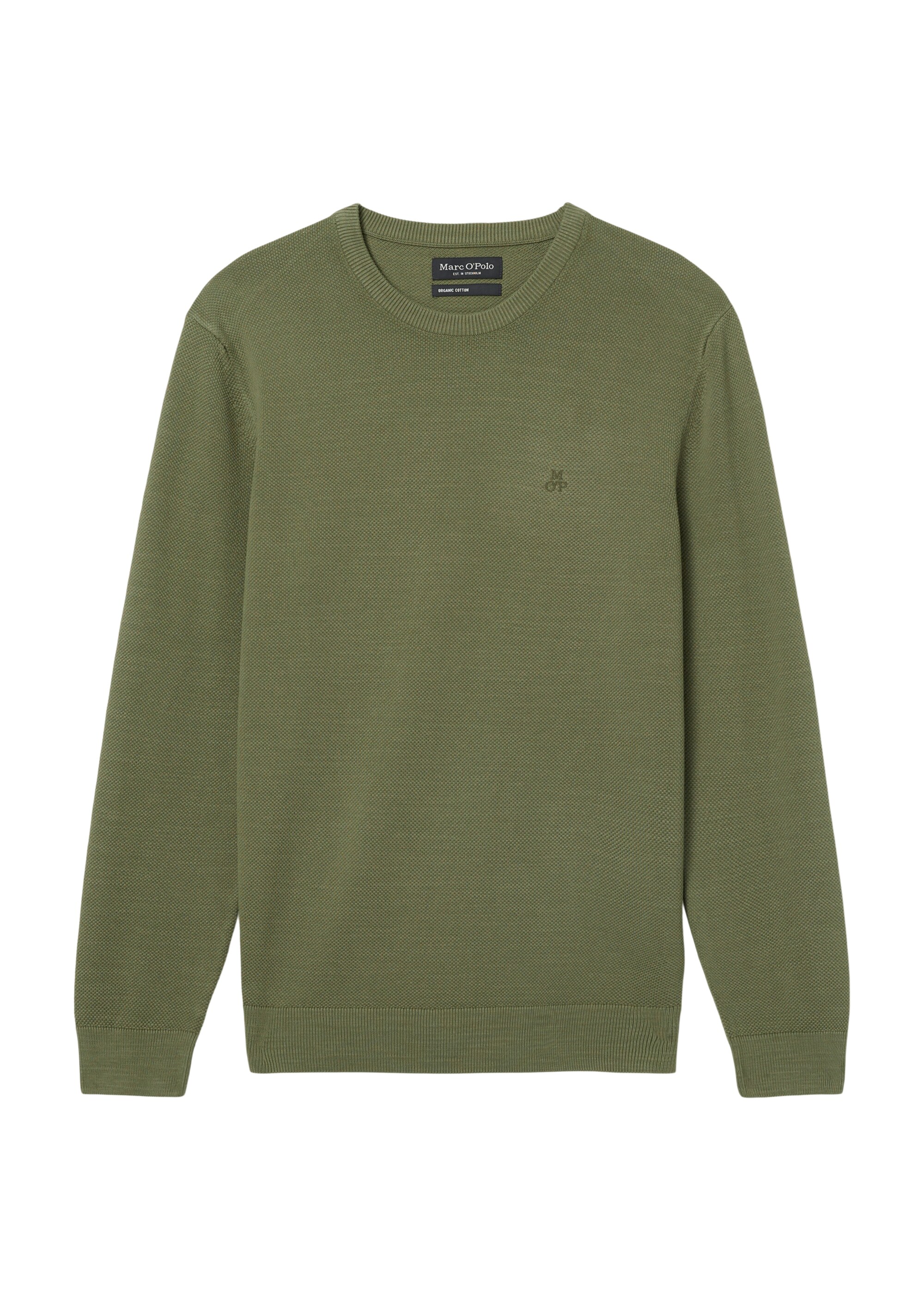 Pullover regular mit feiner Piqué-Struktur