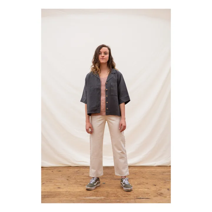 Matona Jean Coton Bio Utility - Collection Femme  | Ecru