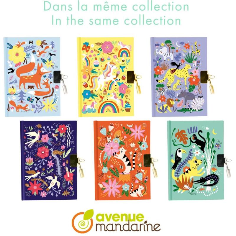 Journal intime, Renards - Multicolore