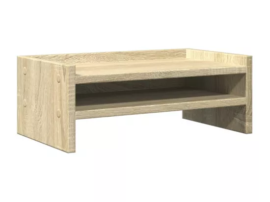 Support de moniteur chêne sonoma 42x24x16 cm bois d'ingénierie