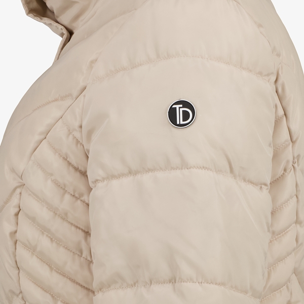 TwoDay gewatteerde dames jas beige