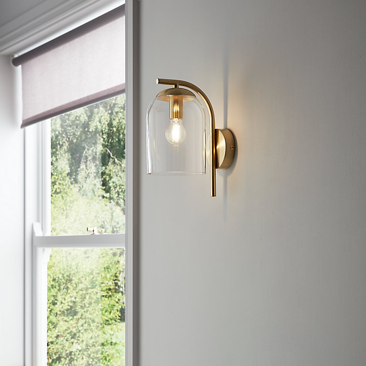 Applique murale incandescent Thestias GoodHome E14 or