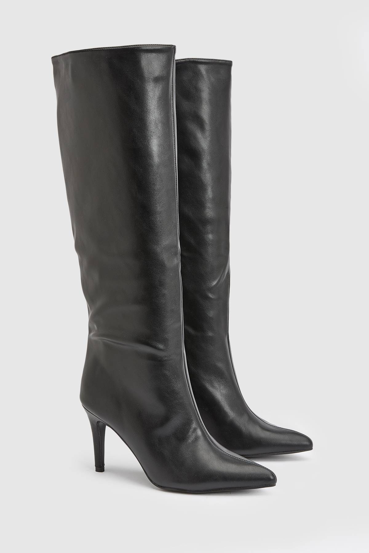 Wallis Bottes Hautes Binky À Talon Aiguille En Synthétiquecuir