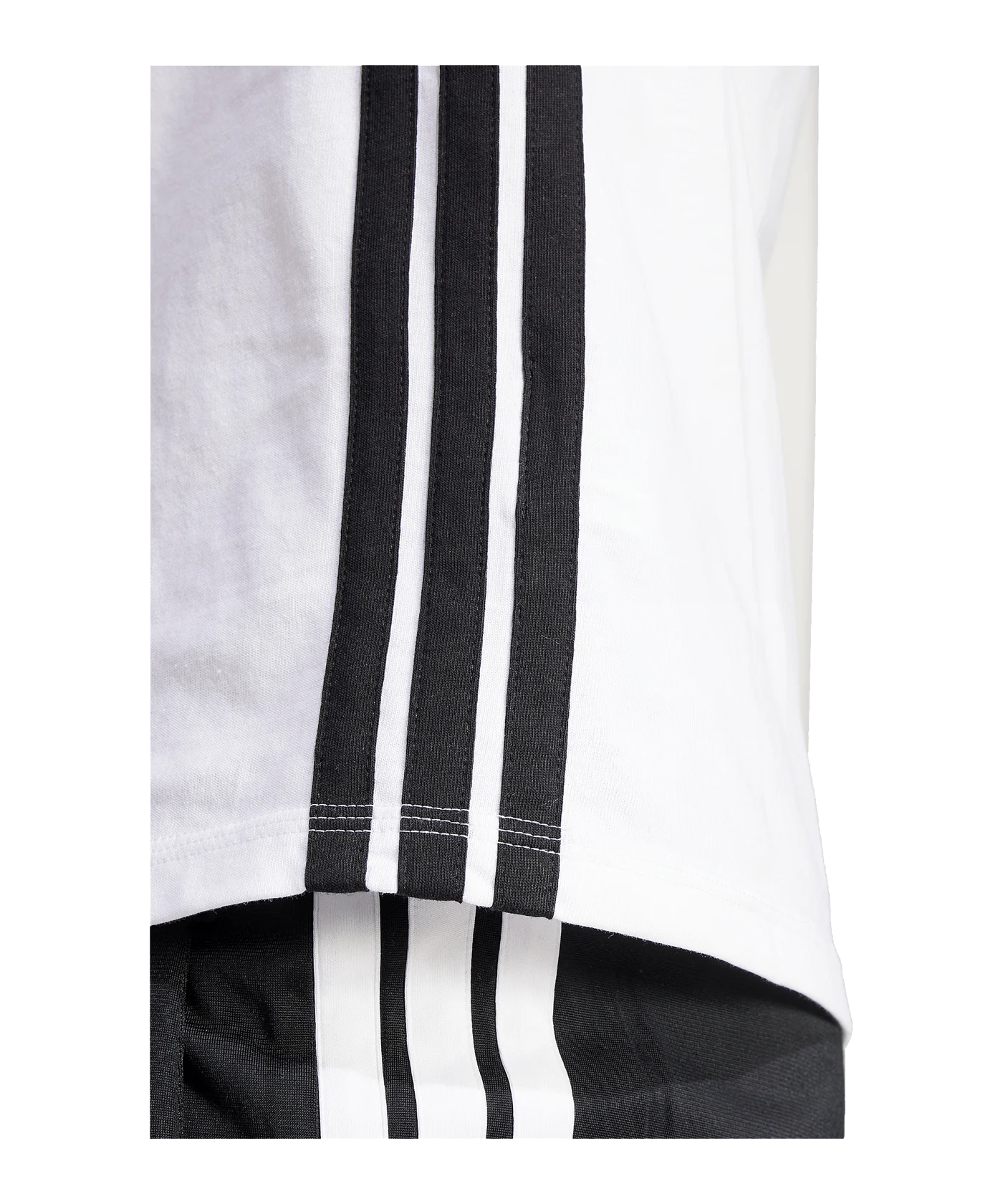 adidas Essentials 3S Cotton T-Shirt Damen Weiss