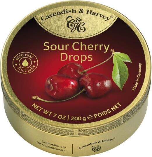Cavendish & Harvey zuurtjes zure kers 200 gr