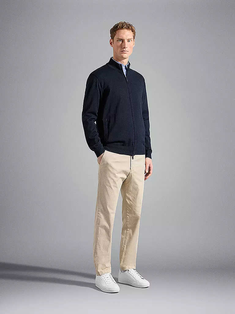 PAUL & SHARK Strickjacke blau