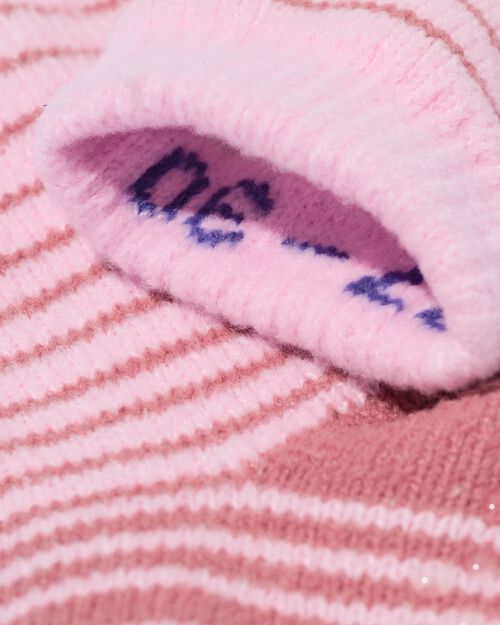 chaussettes d’intérieur enfant rose