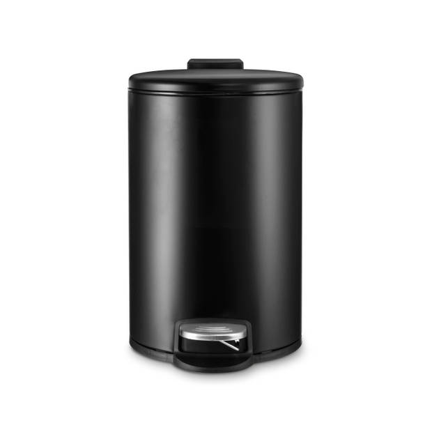 Blokker Pedaalemmer - 5 liter - Mat Zwart
