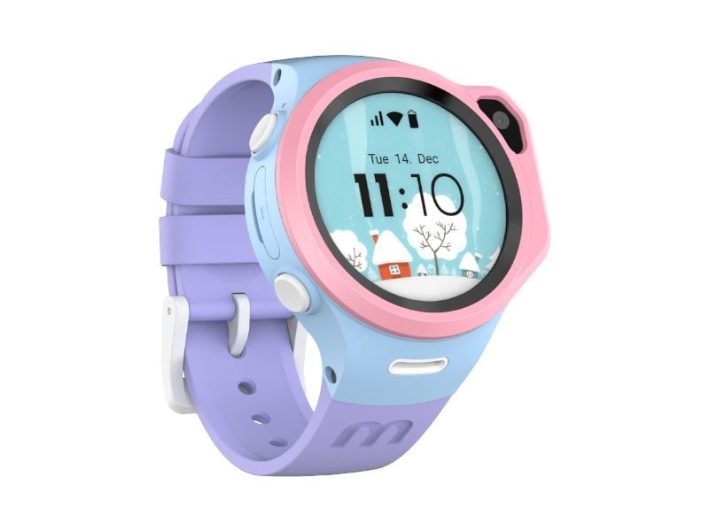 myFirst Smart Watch Fone R1s Blau/Rosa/Violett Ultimatives Smartwatch-Erlebnis für Kinder